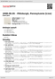 Digitální booklet (A4) 2000.09.05 - Pittsburgh, Pennsylvania [Live]