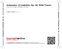 Zadní strana obalu CD Schumann: 12 Gedichte, Op. 35: Stille Tranen
