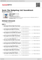 Digitální booklet (A4) Sonic The Hedgehog 1&2 Soundtrack