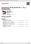 Digitální booklet (A4) Schoenberg: String Quartet No. 1, Op. 7 (Remastered)