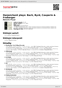 Digitální booklet (A4) Harpsichord plays: Bach, Byrd, Couperin & Froberger