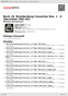 Digitální booklet (A4) Bach, JS: Brandenburg Concertos Nos. 1 - 6 (Recorded 1981-82)