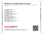 Zadní strana obalu CD Beethoven: Complete Piano Concertos