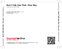 Zadní strana obalu CD Don't Talk Like That / Poor Boy
