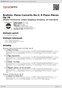 Digitální booklet (A4) Brahms: Piano Concerto No.2; 8 Piano Pieces Op.76