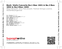 Zadní strana obalu CD Bach: Violin Concerto No.1 Bwv 1041 & No.2 Bwv 1042 & No.3 Bwv 1043