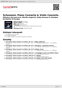 Digitální booklet (A4) Schumann: Piano Concerto & Violin Concerto