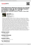 Digitální booklet (A4) Boris Monoszon Glazunov Koncert pro housle a orchestr a moll, op. 82, Prokofjev Koncert pro housle a orchestr č. 1, op. 19