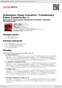 Digitální booklet (A4) Schumann: Piano Concerto / Tchaikovsky: Piano Concerto No. 1