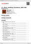 Digitální booklet (A4) J.S. Bach: Goldberg Variations, BWV 988