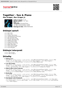 Digitální booklet (A4) Together - Sax & Piano