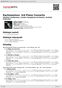 Digitální booklet (A4) Rachmaninov: 3rd Piano Concerto