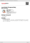 Digitální booklet (A4) Laal Bindi [Tropical Mix]