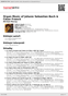 Digitální booklet (A4) Organ Music of Johann Sebastian Bach & César Franck