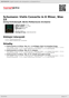 Digitální booklet (A4) Schumann: Violin Concerto in D Minor, Woo 23