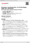Digitální booklet (A4) Bruckner: Symphony No. 4 in E-Flat Major, WAB 104 "Romantic"