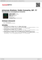 Digitální booklet (A4) Johannes Brahms: Violin Concerto, OP. 77
