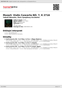 Digitální booklet (A4) Mozart: Violin Concerto NO. 7, K 271A