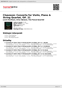 Digitální booklet (A4) Chausson: Concerto for Violin, Piano & String Quartet, OP. 21