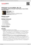 Digitální booklet (A4) Chausson: Le roi arthus, Op. 23