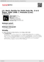 Digitální booklet (A4) J.S. Bach: Partita for Violin Solo No. 3 in E Major, BWV 1006: I. Preludio [Live]