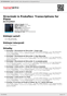 Digitální booklet (A4) Stravinski & Prokofiev: Transcriptions for Piano