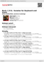 Digitální booklet (A4) Bach, C.P.E.: Sonatas for Keyboard and Violin