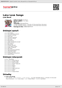 Digitální booklet (A4) LaLa Love Songs