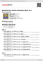 Digitální booklet (A4) Beethoven Piano Sonatas Nos. 1-4