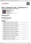 Digitální booklet (A4) Bizet: L'Arlesienne Suite - Symphony No. 1