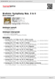 Digitální booklet (A4) Brahms: Symphony Nos. 3 & 4