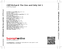 Zadní strana obalu CD Cliff Richard: The One and Only Vol 1