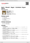 Digitální booklet (A4) Bach - Mozart - Reger - Schnitzer: Organ Music