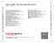Zadní strana obalu CD Sam Cooke: The One and Only Vol 4