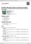 Digitální booklet (A4) Vivaldi, Marcello, Bach: Concerti per Oboe