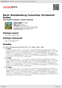 Digitální booklet (A4) Bach: Brandenburg Concertos; Orchestral Suites
