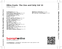 Zadní strana obalu CD Miles Davis: The One and Only Vol 10