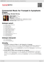 Digitální booklet (A4) Ceremonial Music for Trumpet & Symphonic Organ