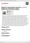 Digitální booklet (A4) Milhaud: Violoncellové koncerty č. 1 a č. 2, Elegie pro violoncello a klavír