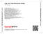 Zadní strana obalu CD Talk The Talk [Remixed 2020]
