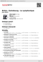 Digitální booklet (A4) Birkin / Gainsbourg : Le symphonique