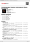 Digitální booklet (A4) Contemporary Classical Instrumental Music