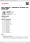 Digitální booklet (A4) Jules Massenet - Intégrale des mélodies pour voix et piano