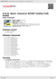 Digitální booklet (A4) P.D.Q. Bach: Classical WTWP Talkity-Talk Radio