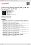 Digitální booklet (A4) Schumann & Bach: Symphony NO. 1, OP. 38 - Symphony NO. 4, OP. 98