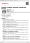 Digitální booklet (A4) Stingray [Original Television Soundtrack]