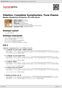 Digitální booklet (A4) Sibelius: Complete Symphonies; Tone Poems