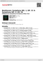 Digitální booklet (A4) Beethoven: Symphony NO. 1, OP. 21 & Symphony NO. 3, OP. 55