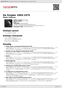 Digitální booklet (A4) De Singles 1960-1979