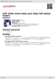Digitální booklet (A4) Soft white noise (help your baby fall asleep faster)